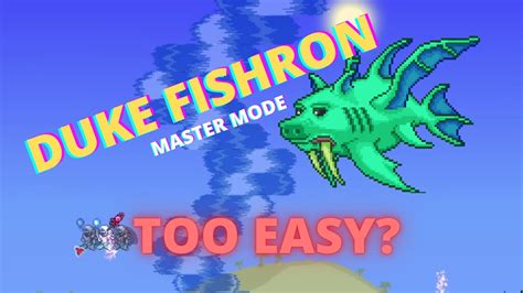 Duke Fishron Master Mode Guide .
